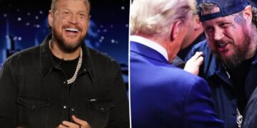 Jelly Roll makes rare comment on his political affiliation after Trump jokes on ‘Jimmy Kimmel Live!’