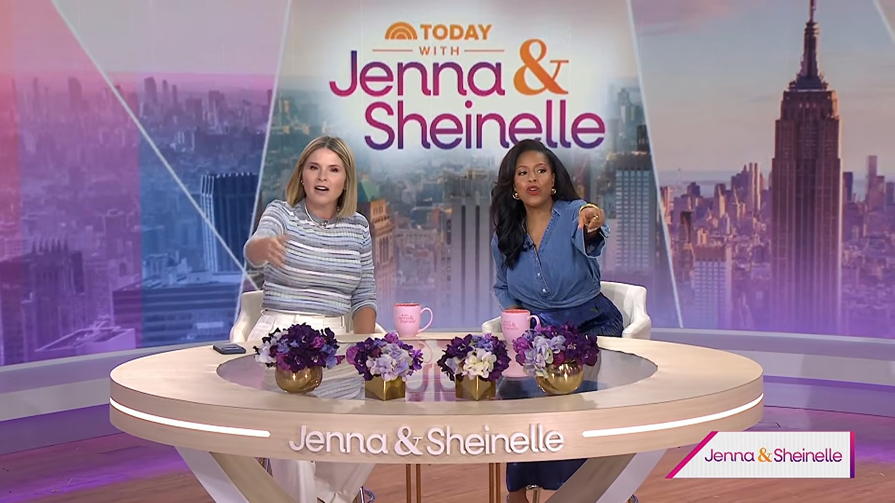 Jenna Bush Hager, Sheinelle Jones.