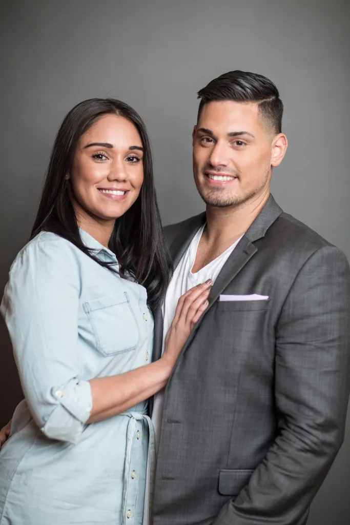 Jessica Castro and Ryan De Nino from