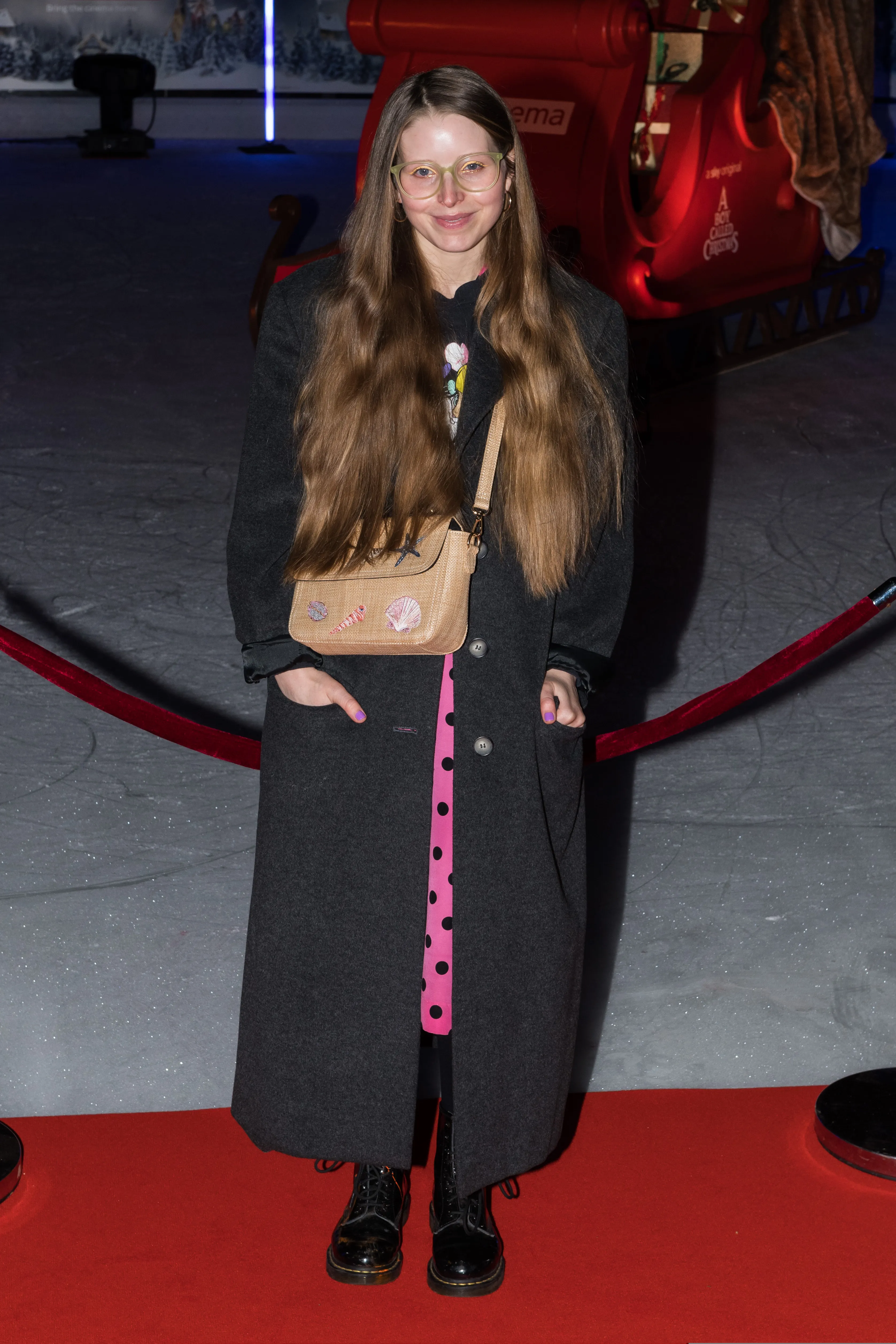 Jessie Cave attends the UK premiere of 