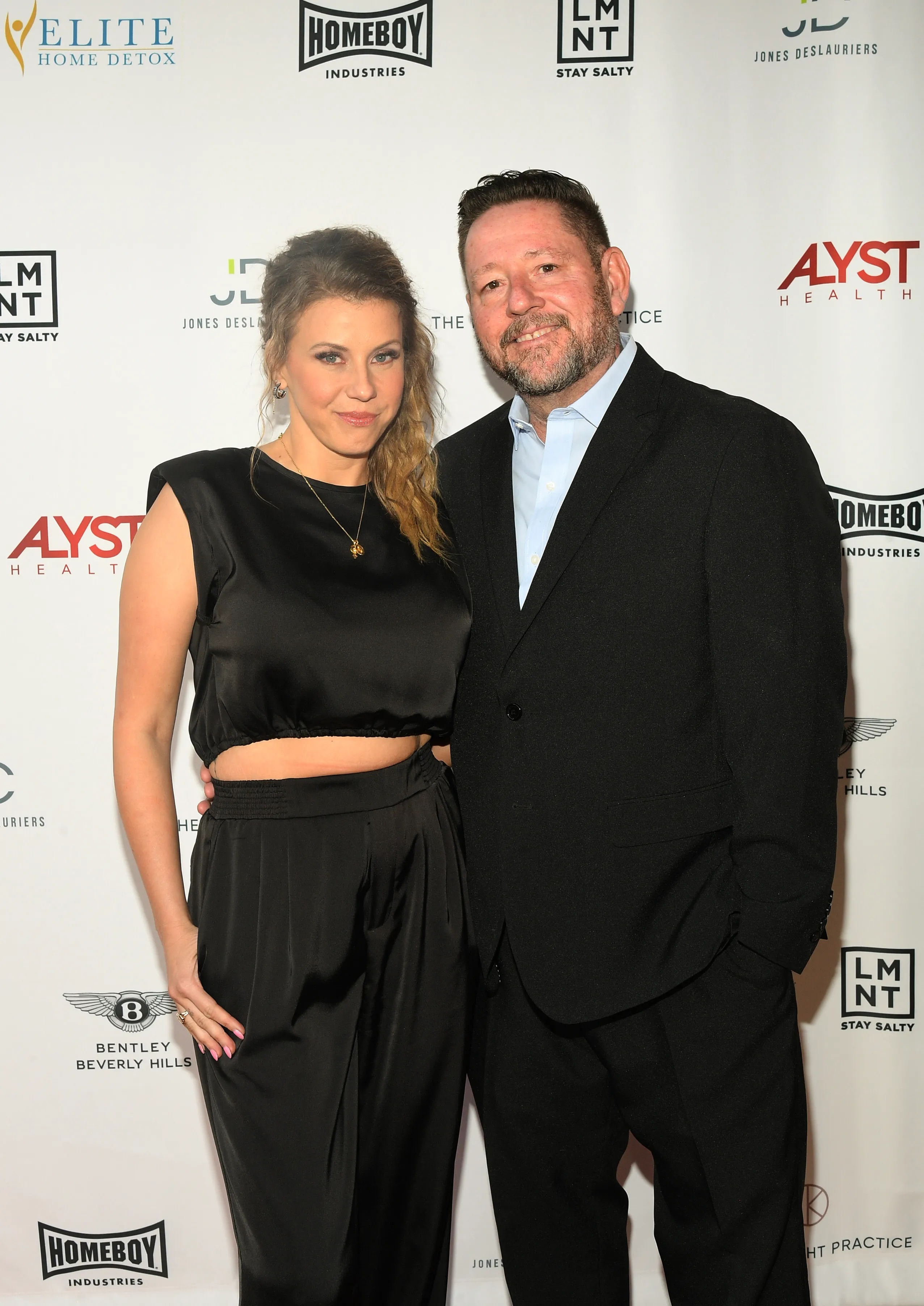 Jodie Sweetin and Mescal Wasilewski in 2024