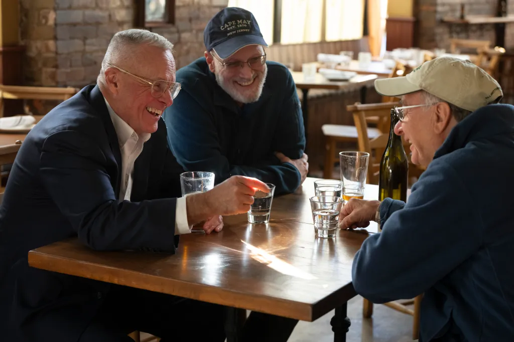 John Paczkowski, George Phoenix, and Jan Demczur reunited.