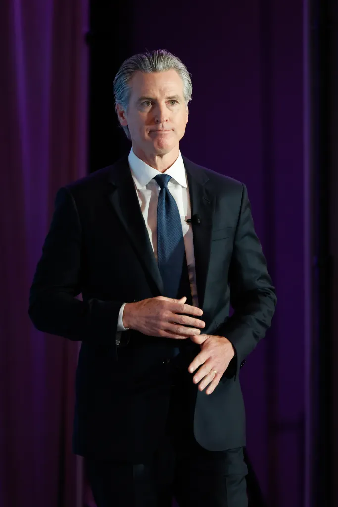 California Gov. Gavin Newsom speaks at the NALEO 43rd Annual Conference.