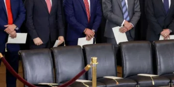 Trump DHS henchman cut off and humiliated by Nevada official for state pronunciation