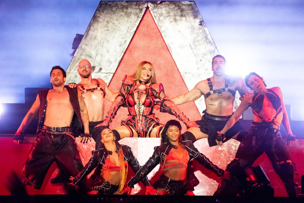 Kesha performs during Bonnaroo Music & Arts Festival.