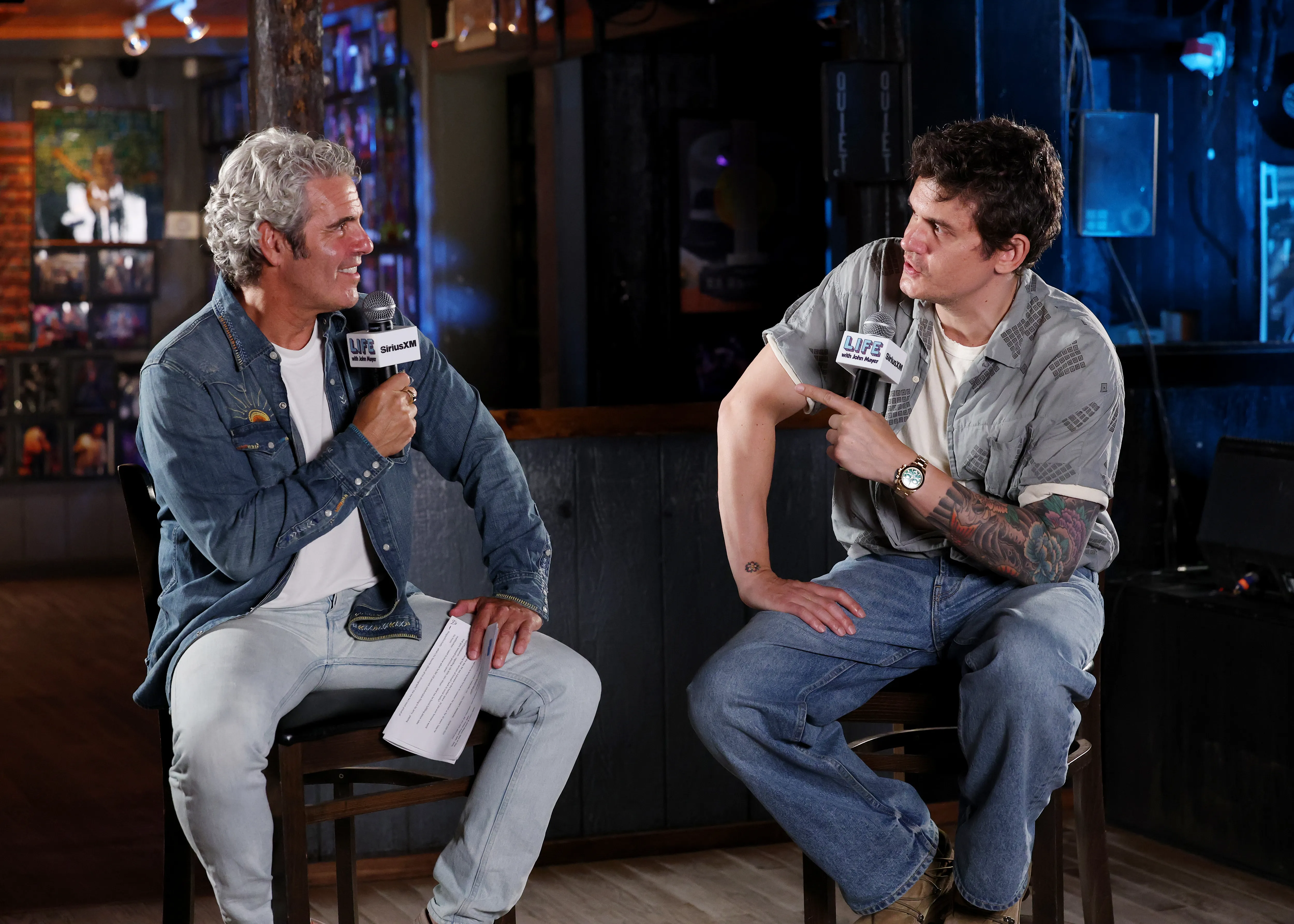 John Mayer, Andy Cohen