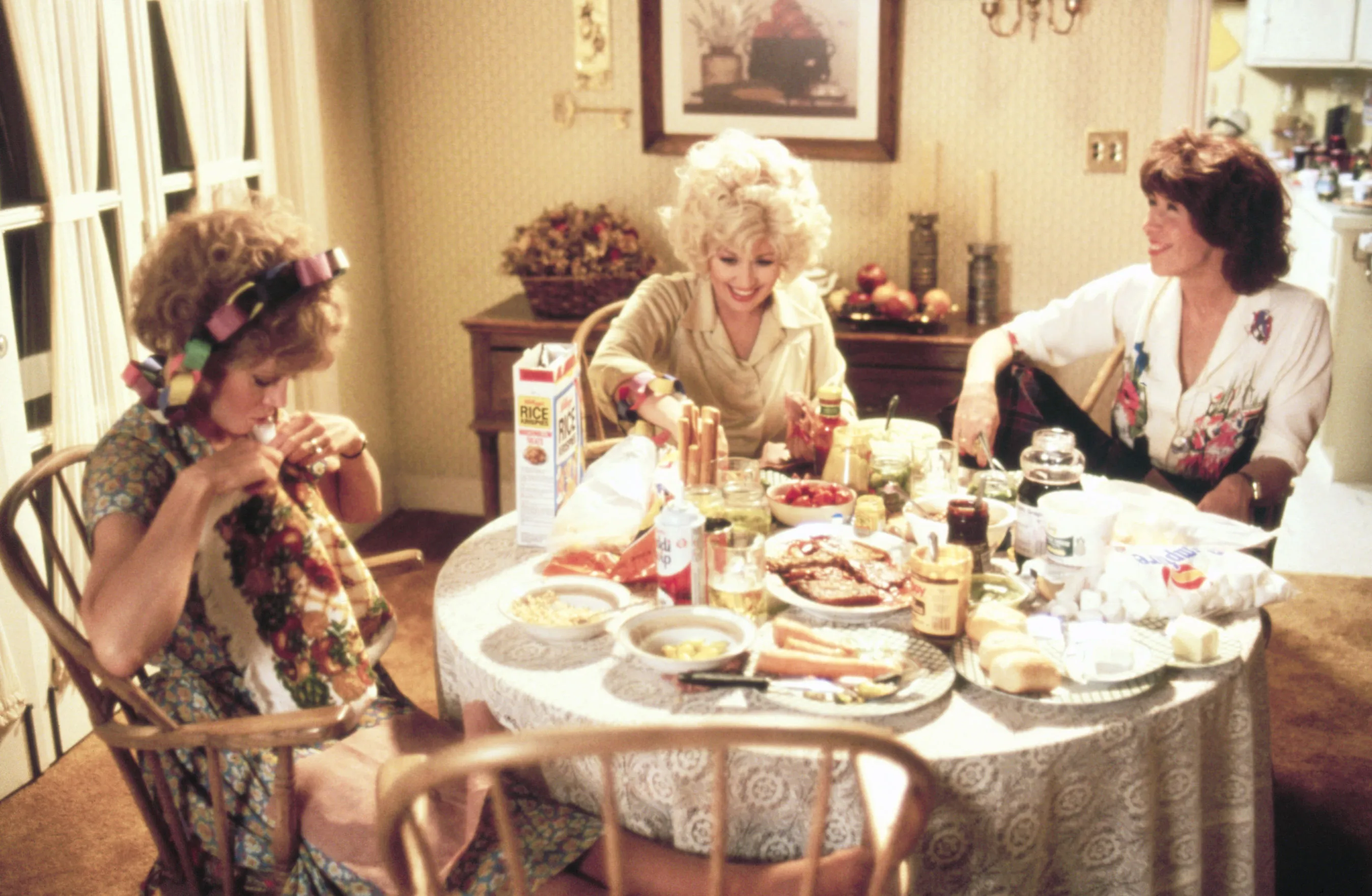 Jane Fonda, Dolly Parton, Lily Tomlin in 