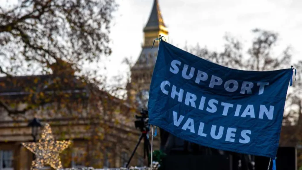 Irate Christian conservative eats her words as journalist rolls tape for all to see