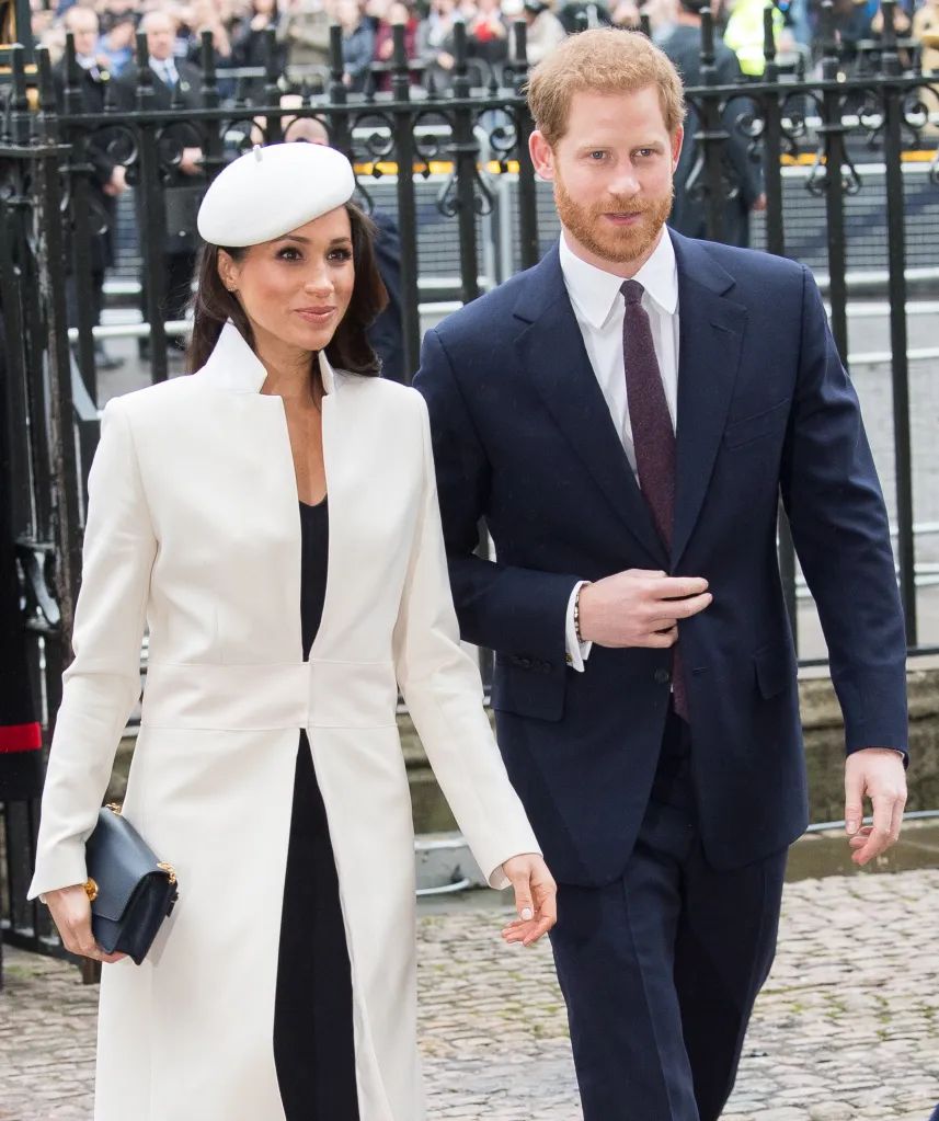 Meghan Markle and Prince Harry attend the 2018 Commonwealth Day service.