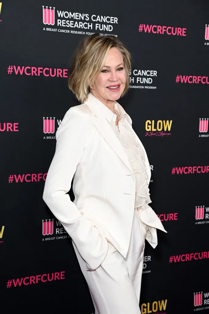 Melanie Griffith poses at 