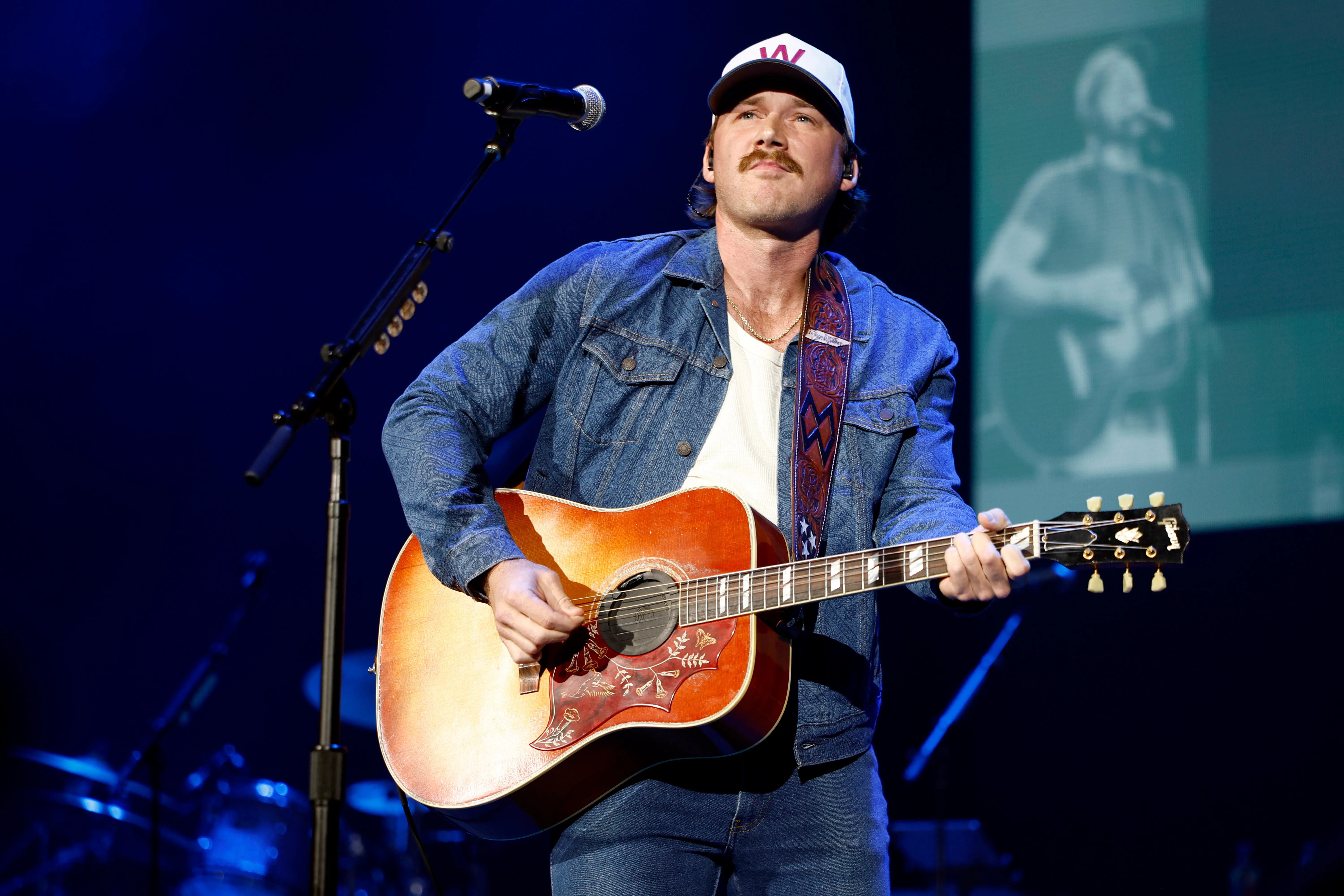 Morgan Wallen performs onstage for the 16th Annual Darius and Friends St. Jude Benefit at Ryman Auditorium on June 2, 2025 in Nashville, Tennessee.
