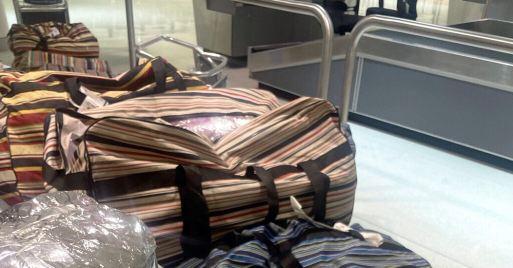 Duffel Bags Full of Stimulants Seized at Baltimore Airport’s Baggage Claim