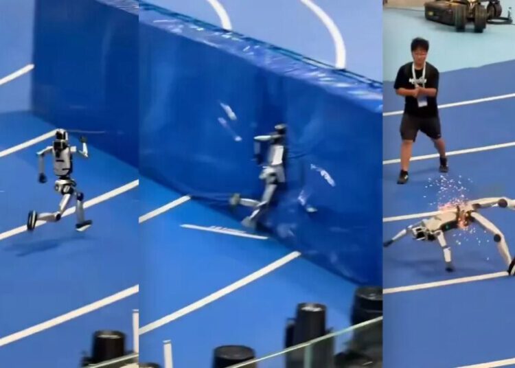 This Has to Be the Most Amazing Robot Death We’ve Ever Seen
