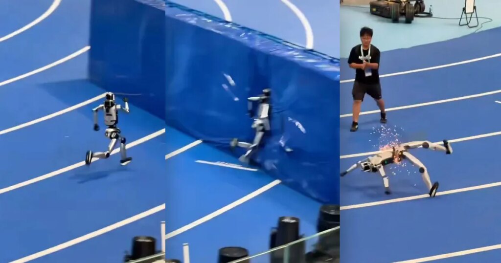 This Has to Be the Most Amazing Robot Death We’ve Ever Seen