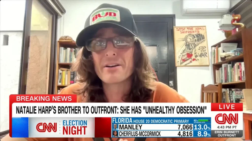 ‘I hope that you wake up’: Natalie Harp’s estranged brother breaks silence on CNN