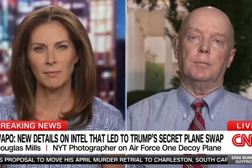 Suspicious details of Trump’s secret plane swap revealed by Air Force One photographer