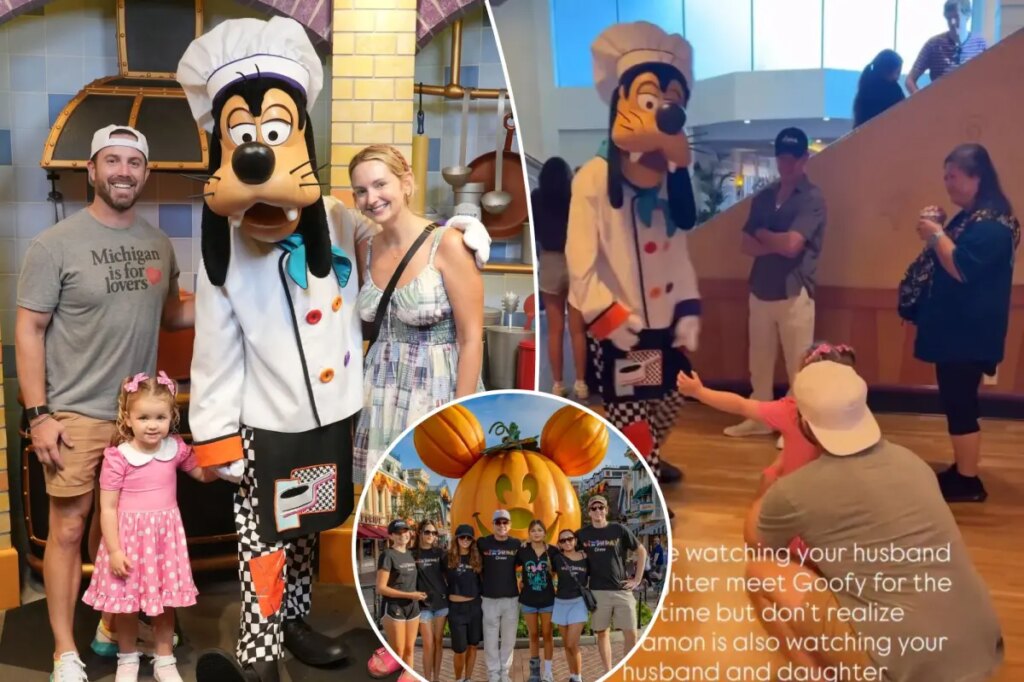A-list actor barely recognizable in heartwarming Disneyland moment: ‘More starstruck by Goofy’