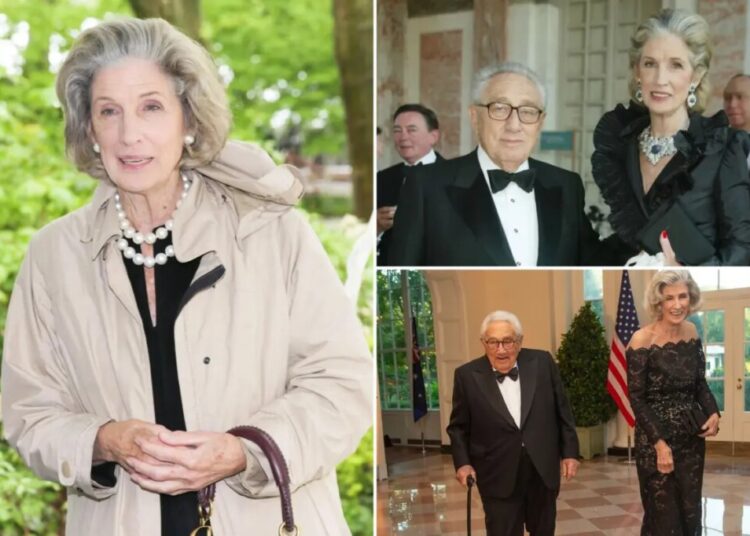 Nancy Kissinger, wife of ex-Secretary of State Henry Kissinger, dead at 92: report