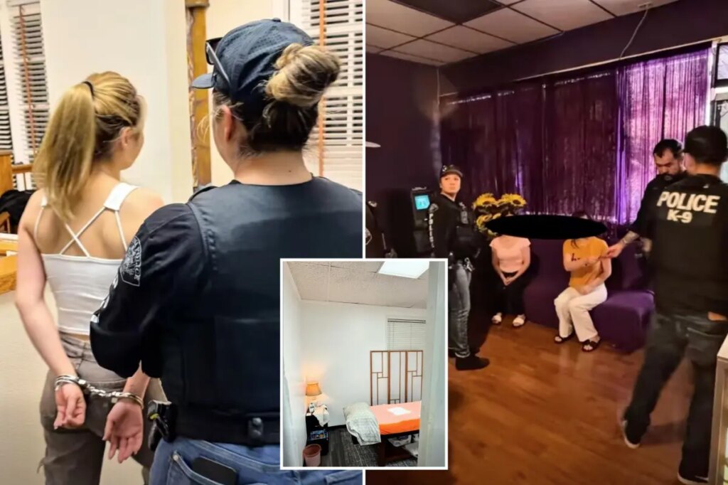 Police peel back curtain on alleged sex parlors busted in sprawling SoCal sting
