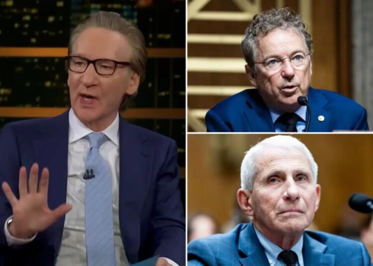 Bill Maher blasts Rand Paul for releasing Fauci’s COVID diaries