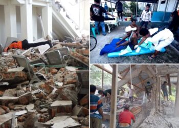 At least 20 dead, buildings toppled after magnitude 7.7 earthquake strikes off Indonesia’s coast