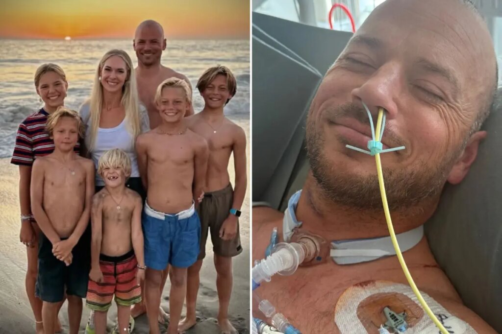 Hero San Clemente dad paralyzed after diving into the Pacific Ocean to save child caught in rip current