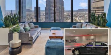 Troubled homeless agency rents digs in luxe LA tower – with  helipad, car service and cold plunge