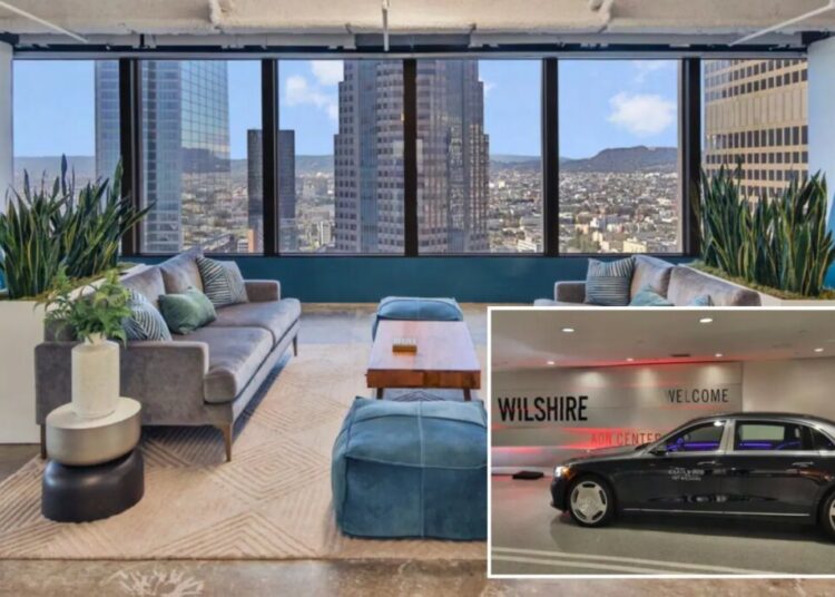 Troubled homeless agency rents digs in luxe LA tower – with  helipad, car service and cold plunge