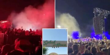 Glamorous Palm Springs pool party festival in chaos as 7 rushed to ER following The Chainsmokers set