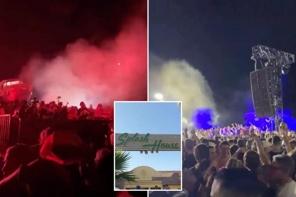 Glamorous Palm Springs pool party festival in chaos as 7 rushed to ER following The Chainsmokers set