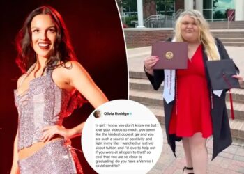 Olivia Rodrigo secretly helps pay off University of Alabama student’s college tuition