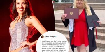 Olivia Rodrigo secretly helps pay off University of Alabama student’s college tuition
