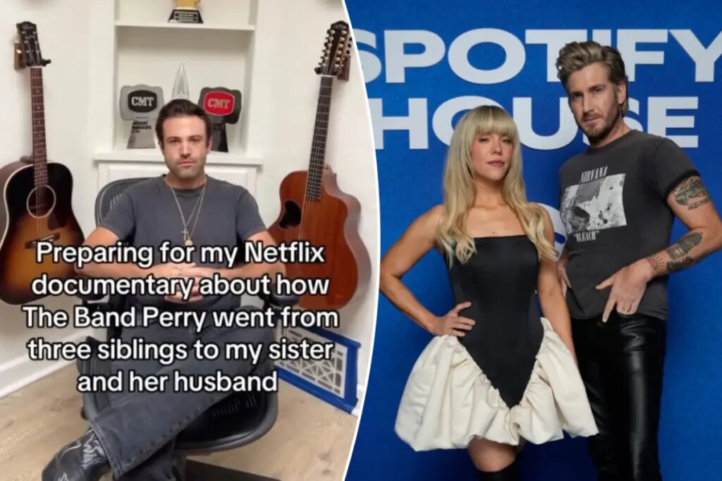The Band Perry’s Neil Perry accuses sister Kimberly of firing him from band in favor of her husband