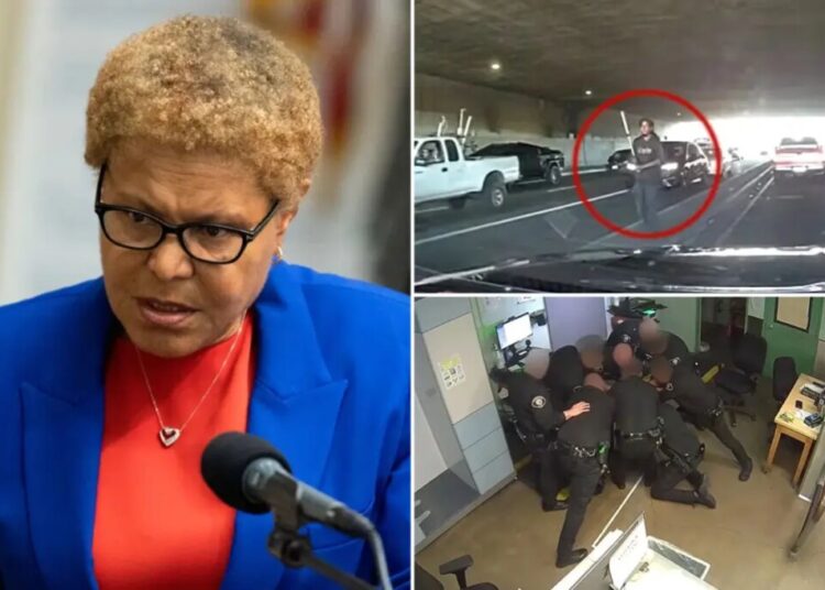 Mayor Karen Bass calls for LAPD reckoning after 2 deadly encounters caught on video: ‘Incredibly difficult to watch’