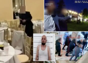 Brawl breaks out at Ohio wedding after ‘bad apples’ attacks dancer, suspect arms self with butter knife