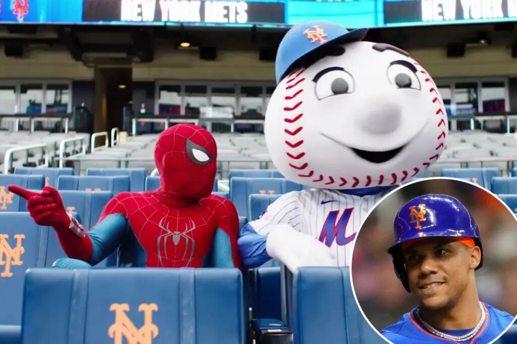 Why Sony partnered with last-place Mets to promote ‘Spider-Man,’ Juan Soto builds up movie credits