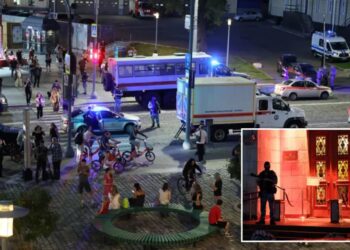 Homemade bomb carried by woman kills 3, injures 21 near Moscow restaurant, authorities say