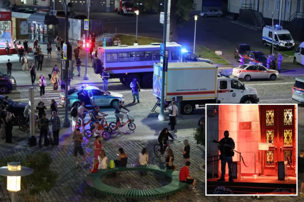 Homemade bomb carried by woman kills 3, injures 21 near Moscow restaurant, authorities say