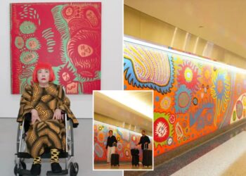 Yayoi Kusama wasn’t only displayed in museums — but also in other unexpected buildings across NYC