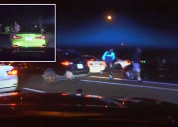 Dashcam shows Florida trooper chasing alleged street takeover suspect at 140 mph