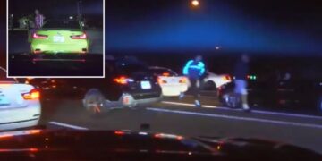 Dashcam shows Florida trooper chasing alleged street takeover suspect at 140 mph