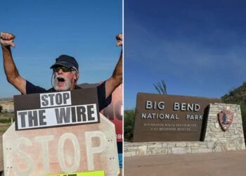 Trump admin briefly pauses contentious border project in Texas’ Big Bend National Park