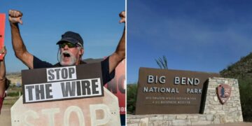 Trump admin briefly pauses contentious border project in Texas’ Big Bend National Park