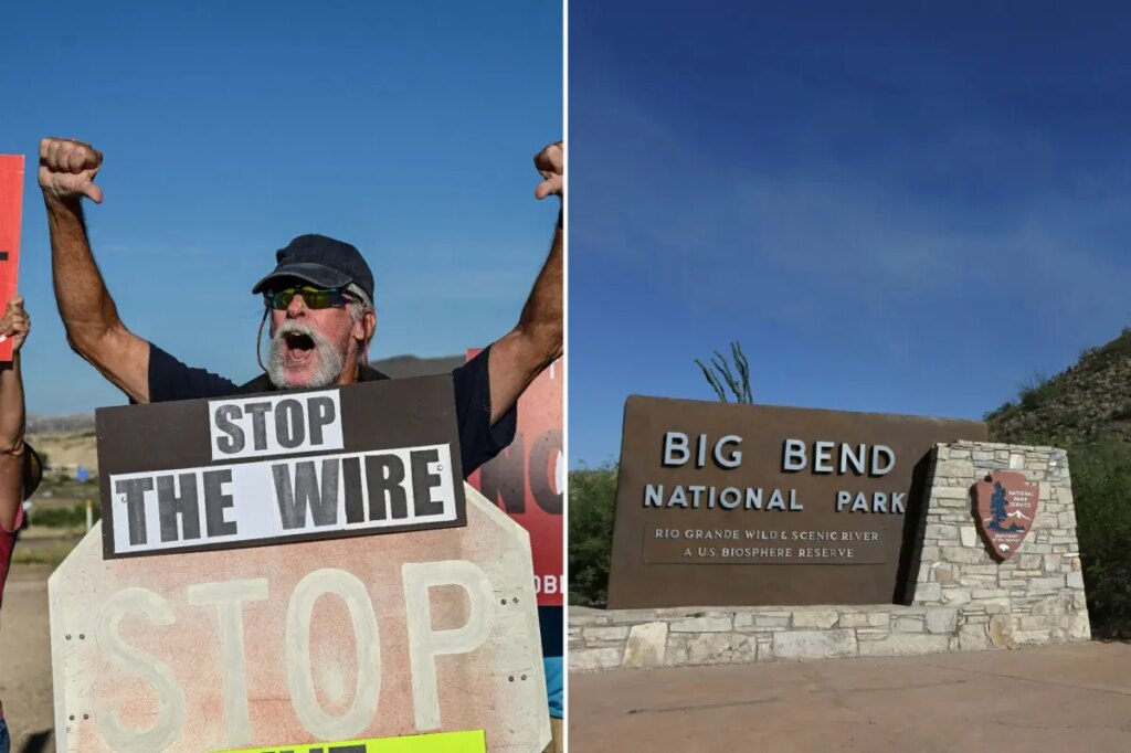 Trump admin briefly pauses contentious border project in Texas’ Big Bend National Park