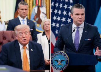 Trump defends Pete Hegseth after report he lashed out at war secretary: ‘One of my best’