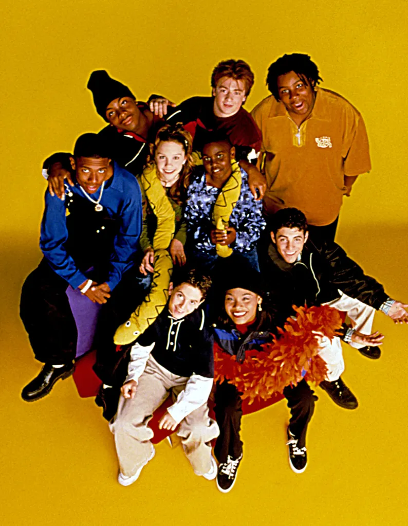 Cast portrait of All That from the 1990s.