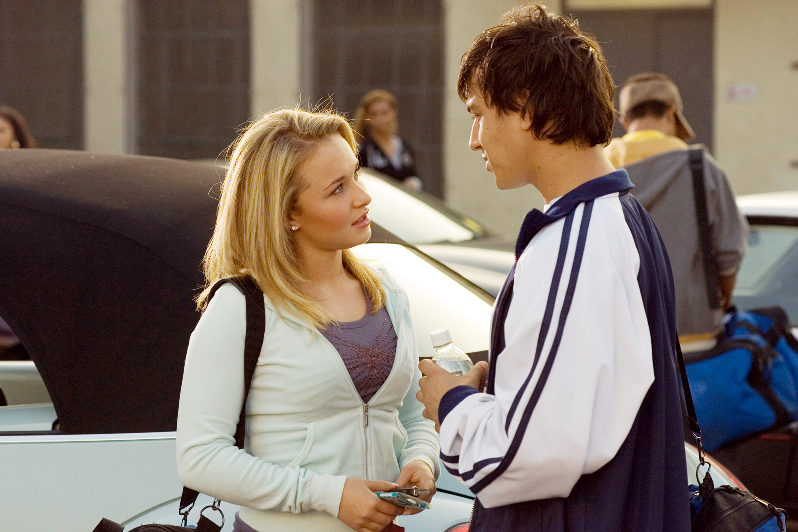 Hayden Panettiere and Gus Carr from the movie 