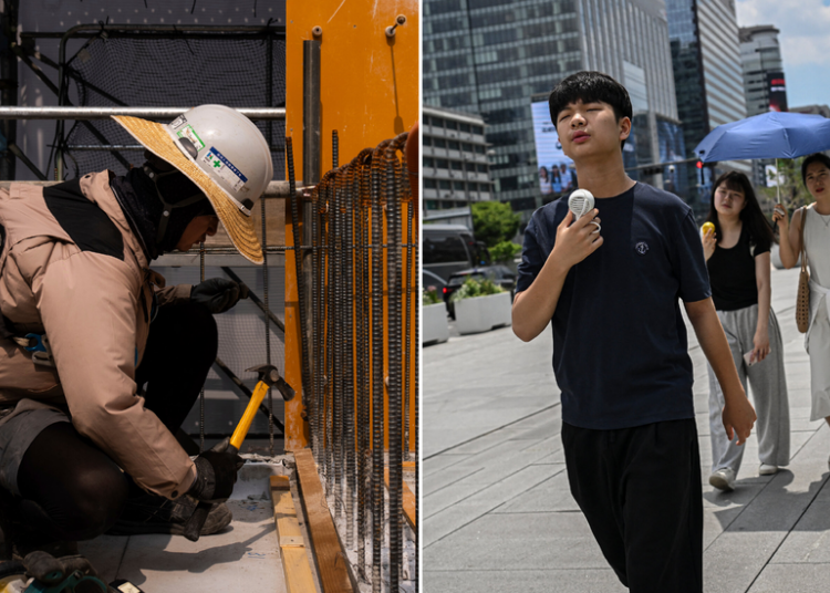 A.C. Vests and UV Parasols: East Asia Deploys Heat-Fighting Gadgets