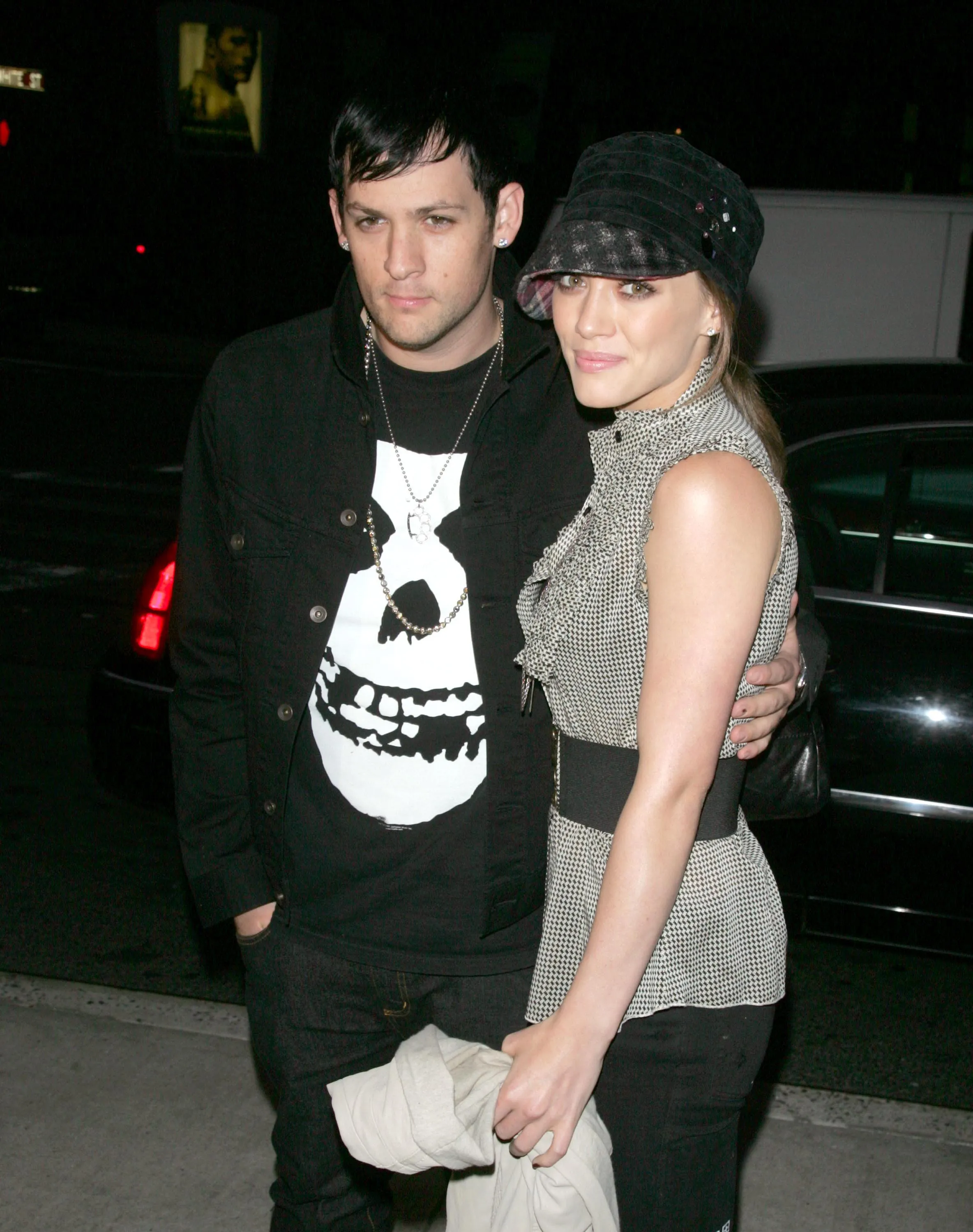 Joel Madden and Hilary Duff during The Cinema Society and Guerlain Present a Screening of 