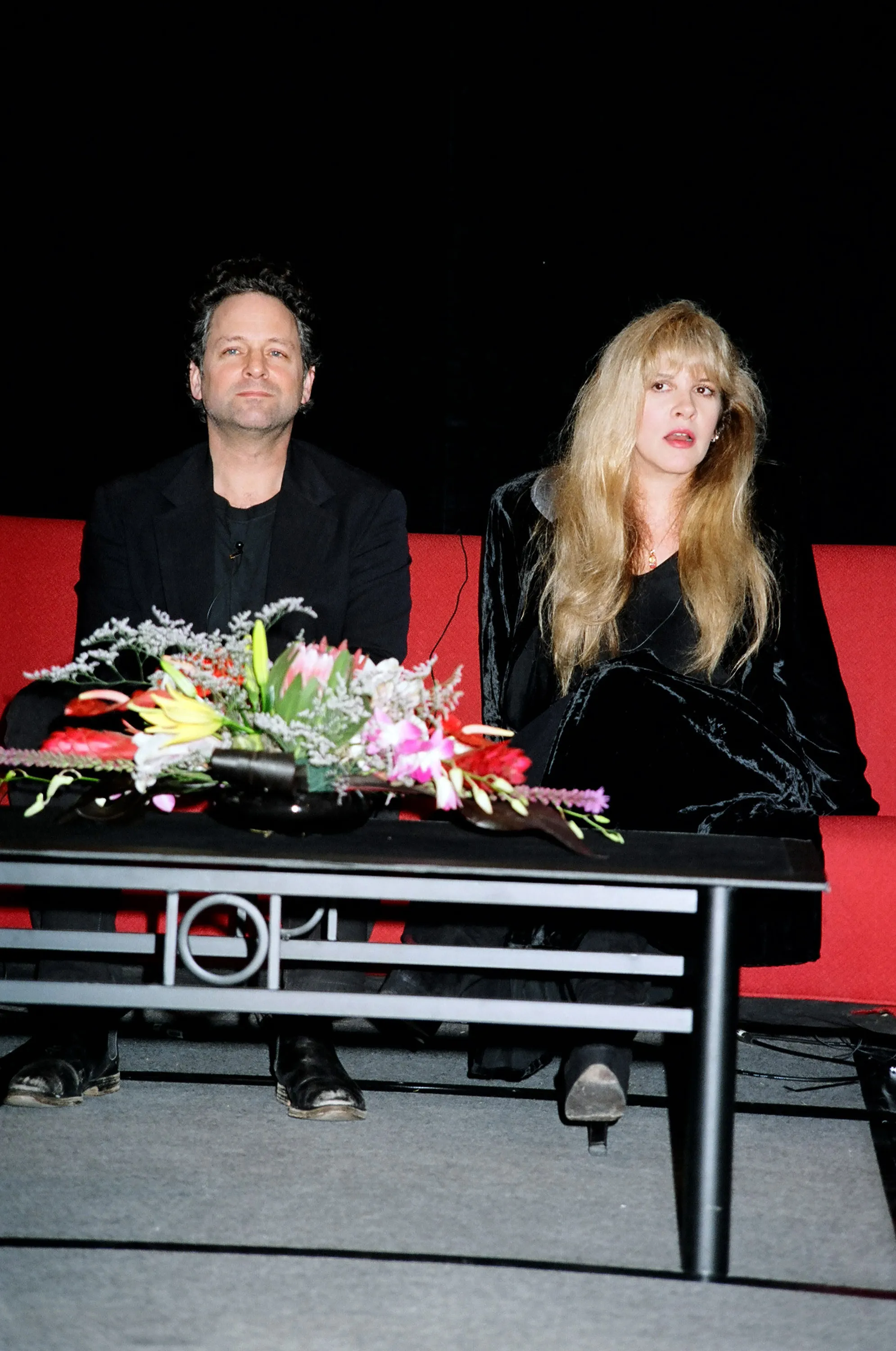 Lindsey Buckingham and Stevie Nicks in 1997